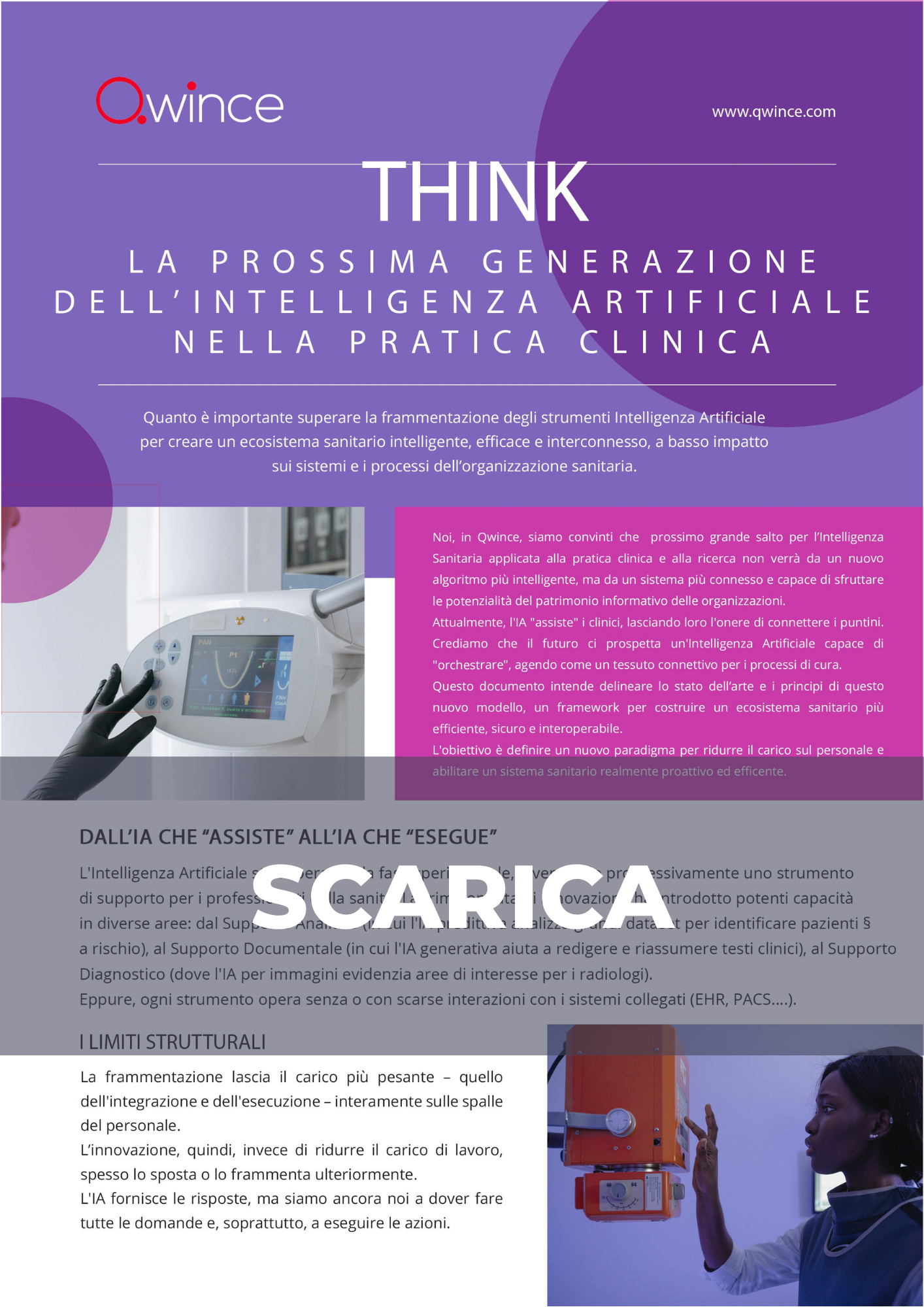 Copertina: THINK, La prossima generazione dell'intelligenza artificiale nella pratica clinica.
